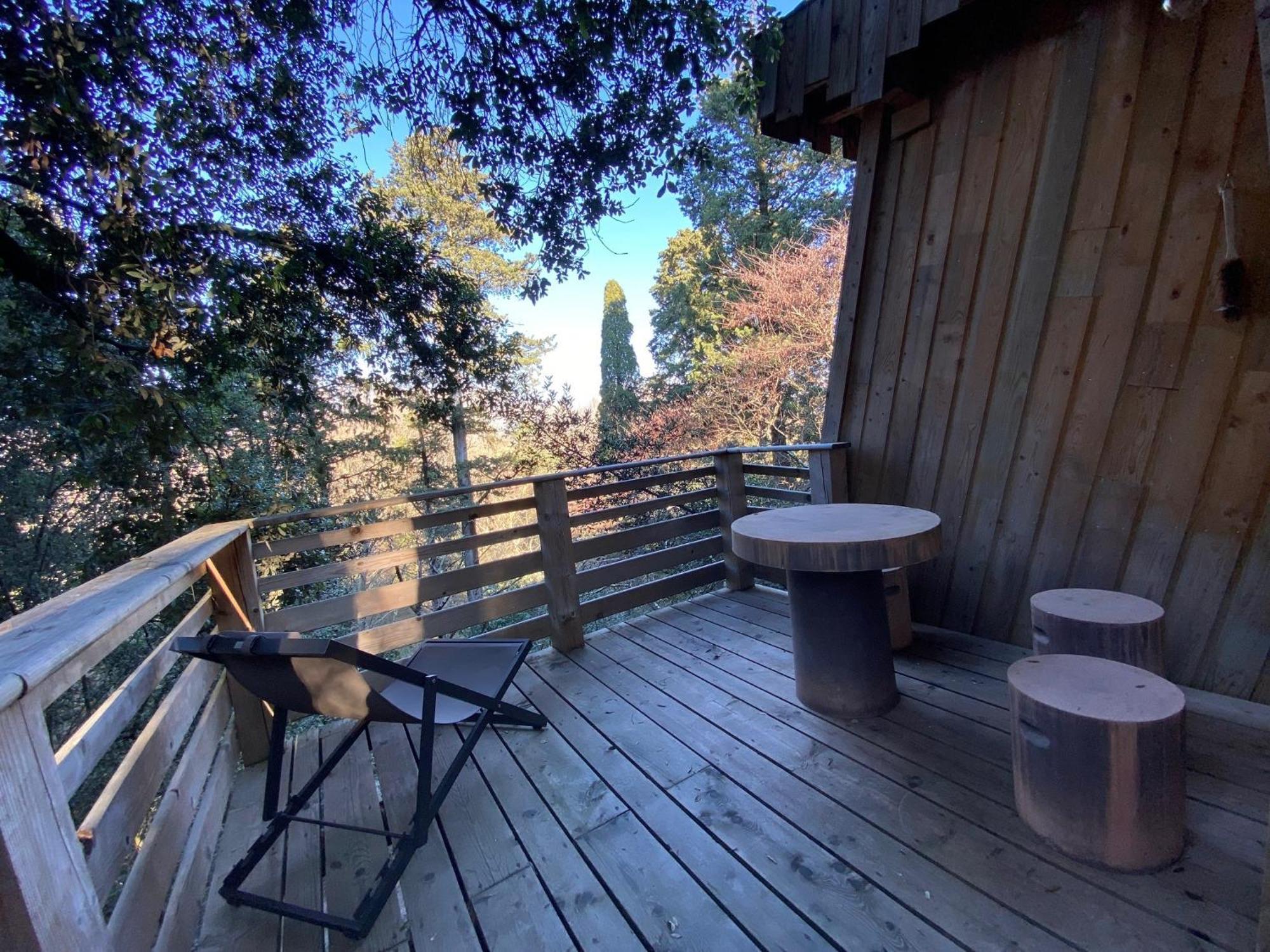 Les Cabanes Dans Les Bois Logis Hotel Villedubert Екстер'єр фото