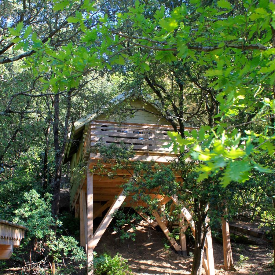 Les Cabanes Dans Les Bois Logis Hotel Villedubert Номер фото