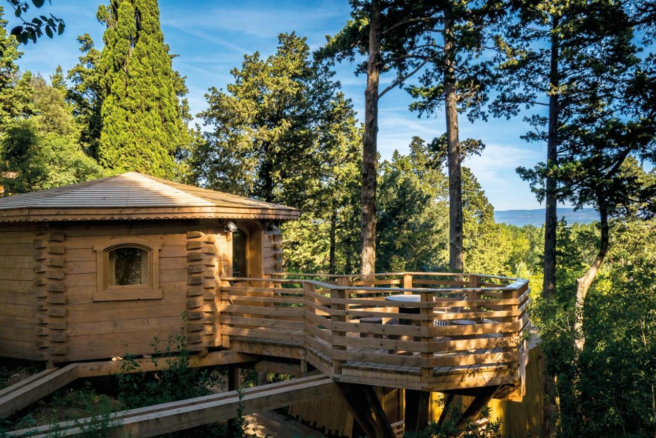 Les Cabanes Dans Les Bois Logis Hotel Villedubert Екстер'єр фото